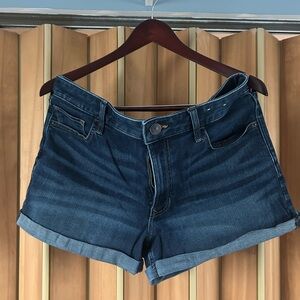 American Eagle Outfitters Dark Blue Jean Shorts